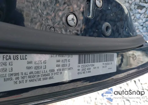 2019 Dodge Challenger Sxt z USA, uszkodzony, nr VIN 2C3CDZAG7KH743940